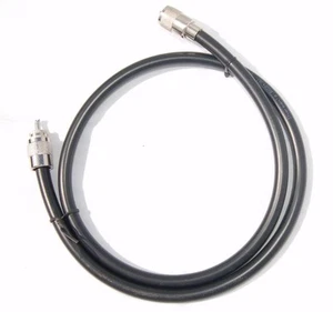 rg213 mil spec patch jumper lead 1m with 2 pl259 connectors cb ham radio - Picture 1 of 5