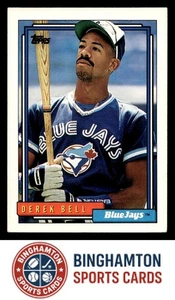 1992 Topps #121 Derek Bell Toronto Blue Jays - Imagen 1 de 2