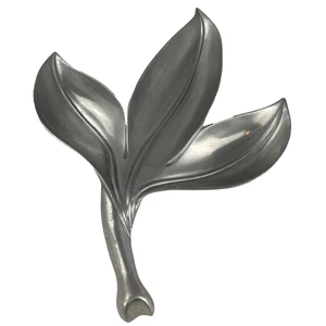 Vintage Zinn Blattform Bonboniere Schale? Silber Metall Royal Hickman signiert Fuchs - Bild 1 von 13