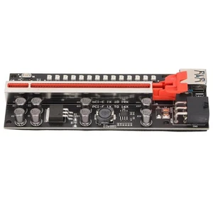 Riser Adapter Card 8 Excicon Capacitors Multi Layer Shielding Fixed Buckle PC FY - Afbeelding 1 van 24