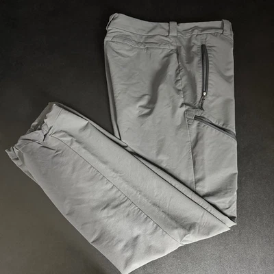 Pantalones REI Co-op para Hombres Talla 32 x 32 Gris Mezcla de Nailon Senderismo Aire Libre Foto 1 de 4