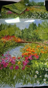 Michael Miller Stoffe "Serenity Bridge" 3 Yards 44" breit Steppstoff - Bild 1 von 4