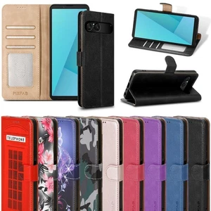 Hülle Für Sony Xperia 10 VII (2025), Leder Geldbörse RFID Flip Stand Handyhülle - Bild 1 von 19
