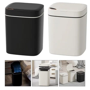Sleek 14L Sensor Trash Can with Touch Control Panel for Easy Operation - Picture 1 of 35