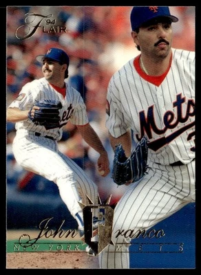 1994 Flair John Franco New York Mets #196 - Image 1 of 2