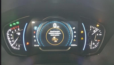 Santa Fe 2019 OE velocímetro calibre clúster 53 k millas Hyundai Foto 1 de 4