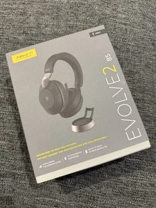 Jabra Evolve2 85 & Link 380/390 C UC Stereo Std BLK Charging Stand (RRP £385) - Picture 1 of 4
