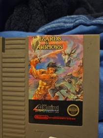 Nintendo NES Wizards & Warriors Tested & Working Authentic Cartridge Only 1987