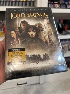 New Sealed The Lord of the Rings Fellowship of The Ring DVD 2002 Widescreen - Picture 1 of 6
