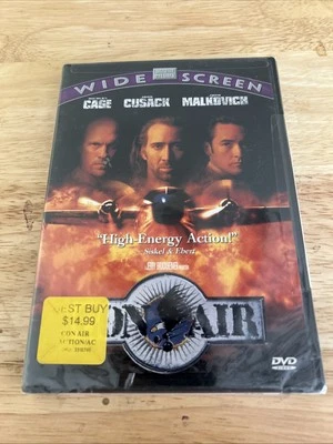 CON AIR  (DVD)Nicolas Cage John Cusack John Malkovich - NEW Authentic US Release - Image 1 of 4