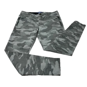 Democracy Ab Solution Women’s 10 Mid Rise Skinny Stretch Camouflage Jeans - Picture 1 of 13