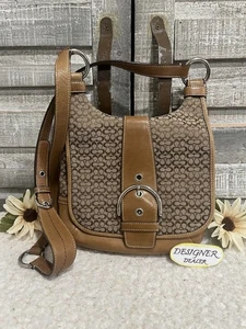 Bandolera pequeña COACH Vintage Signature C 7072 ¡En muy buena condición! - Imagen 1 de 12