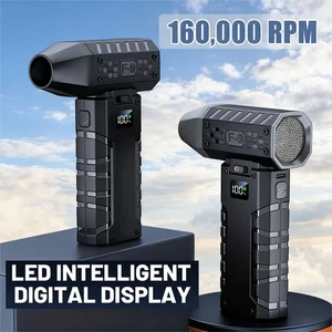 Hochgeschwindigkeit Tragbarer Ventilator Brushless Motor Handventilator USB Wiederaufladbar - Bild 1 von 10