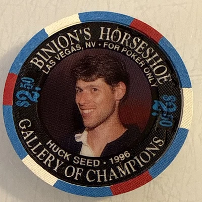 Binion's Horseshoe World Series of Poker 1996 $2,50 ficha de casino Las Vegas Nevada Foto 1 de 3