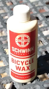 Vintage Schwinn Approved Bicycle Wax 4oz Bottle - Picture 1 of 5