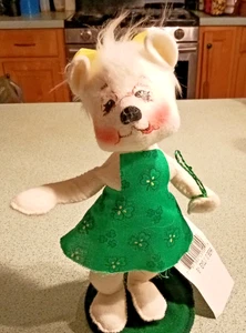 Annalee Doll, Emily O'Bear Saint Patrick Doll 8" tall - Picture 1 of 5