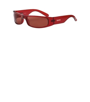 Supreme Astro Sunglasses SS18 Week 13 2018 Clear Red BRAND NEW* - Image 1 of 4