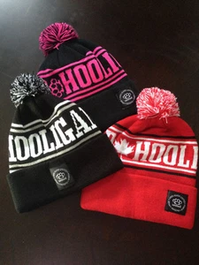 HOOLIGANS UNITED Tuque Beanie Mütze Cap Freizeit Fußball Soccer MMA Kanada Winter - Bild 1 von 11