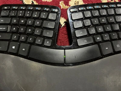 Microsoft Surface Edition 1559 Sculpt Ergonomic Wireless PC Keyboard - Works - Image 1 of 4