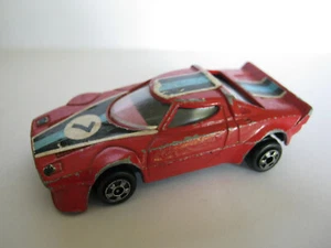 Zylmex D56 Lancia Stratos frühe Version, Papieretiketten 1977 Made in Hong Kong - Bild 1 von 5