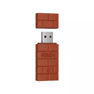 Adattatore wireless USB 8 bitdo 2 per Nintendo Switch/PS5/PS4/Xbox/Steam/Windows - Foto 1 di 6