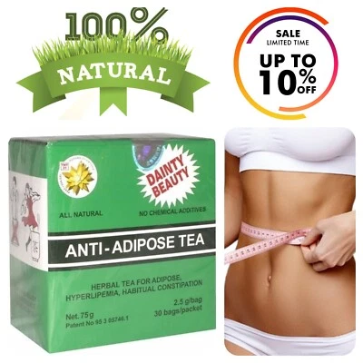 Herbal Anti Adipose Tea 100% Natural Weight Loss Detoxifying Laxative Effect - Image 1 of 4