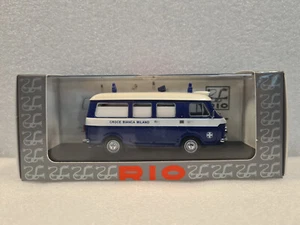 Fiat 238 Ambulanza Croce bianca Milano 1975 rio made in italy 1:43 RIO4475 - Foto 1 di 3