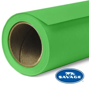 Savage Seamless Background Paper - #46 Tech Green (86 in x 18 ft) - Picture 1 of 5