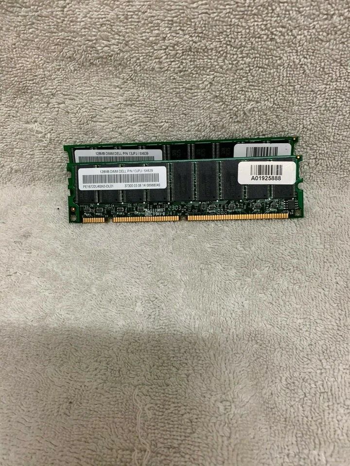 Dell PE16722U4SN3-DL01 13JPJ 5X639 128MB DIMM Memory Network Module - Image 1 of 1