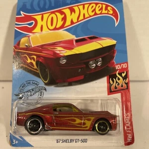 NEW Hot Wheels 67 Shelby GT-500 10/10 HW Flames - Picture 1 of 2