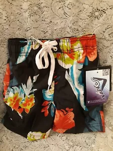 Kanu Surf Boys Papagayo Quick Dry UPF 50 Board Swimming Trunks 3T NWT - Picture 1 of 8