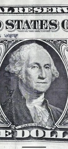 2013 $1 US bill 2424 in serial # + errors see photos - Bild 1 von 5