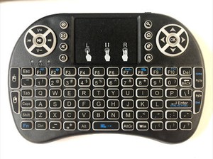 iPazzPort Backlit Keyboard Mini Wireless Keyboard with Touchpad PCs TVs Xbox360