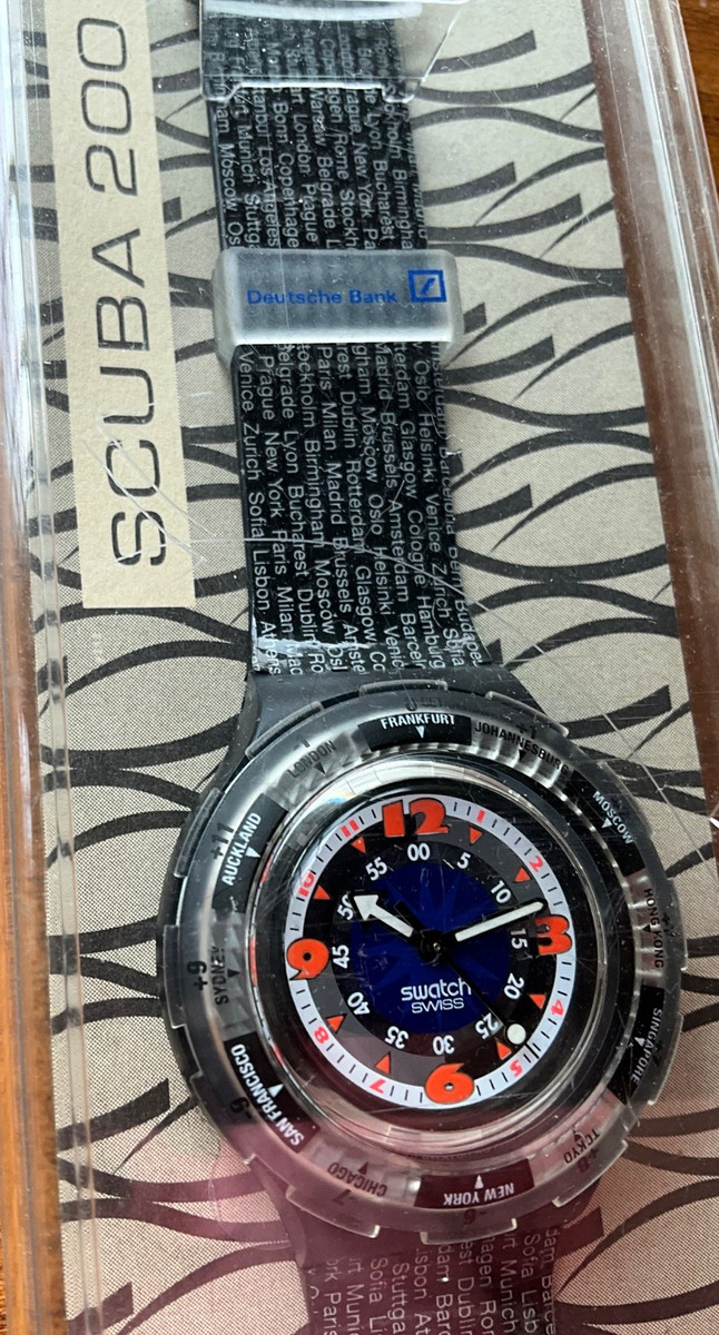 時計 Swatch Scuba 2000 2000) Swatch SHM102 Scuba 200 Snowpass 