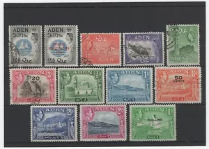 Aden Briefmarken Lagerseite. 1959 Schilling / Cent / GB - Bild 1 von 1