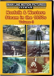 Norfolk & Western Steam in the 1950s Vol 3 DVD N&W Heavy Freight S-1 Class 611 - Picture 1 of 1