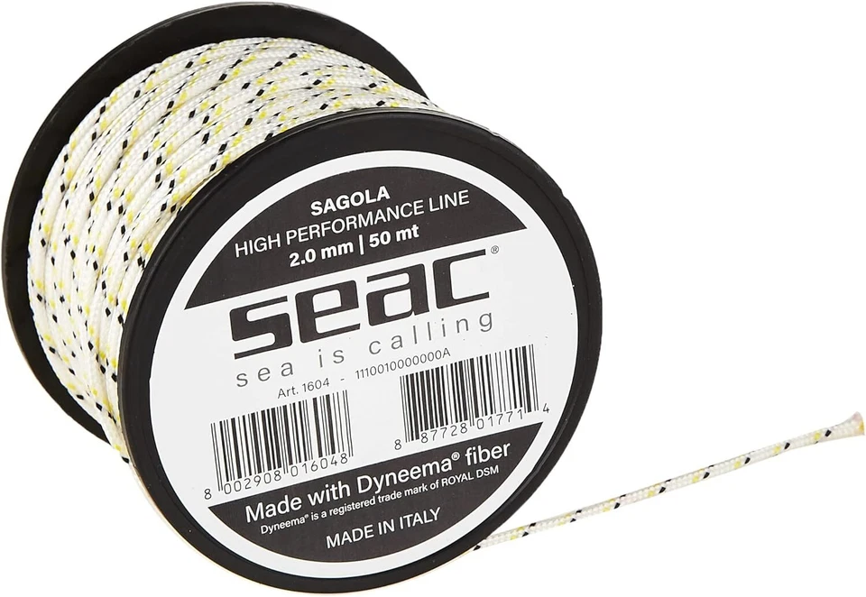 SEAC Dyneema High Performance Spearfishing Line, 1mm Diameter/50m,Spear Guns - Image 1 of 1