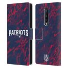 OFFICIAL NFL NEW ENGLAND PATRIOTS GRAPHICS LEATHER BOOK CASE FOR ONEPLUS PHONES