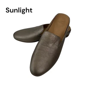 Scarpe casual comode Dansko donna slip-on mules TG 41 marrone pelle metallizzata - Foto 1 di 15
