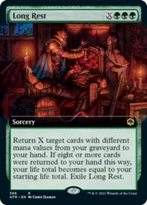 [4x] Long Rest - Extended Art Near Mint, English AFR Extras MTG Magic - Picture 1 of 1