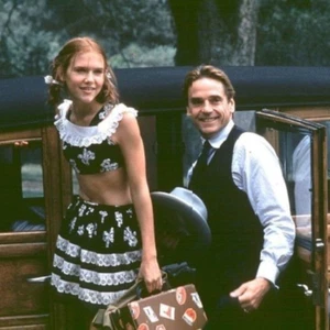 Movie Lolita Women's Set: Detachable Collar Flower Black Short Shirt & Skirt - Picture 1 of 7