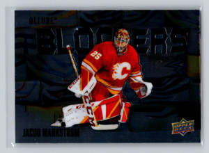 2022-23 Upper Deck Allure #BL-1 Jacob Markstrom -Blockers Insert-Flames