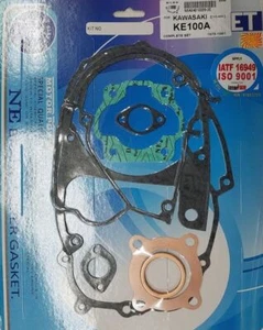 Kawasaki 78-81 KE100A 82-01 KE100B 76 KV100 Complete Engine Gasket Kit Set - Foto 1 di 1