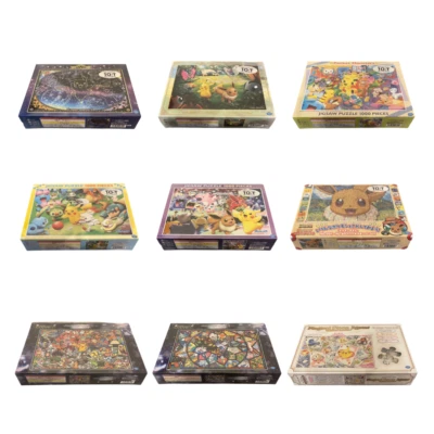 Pokemon Jigsaw Puzzle 1000 Pieces Takara Tomy Official Anime Toy New - image 1 of 3