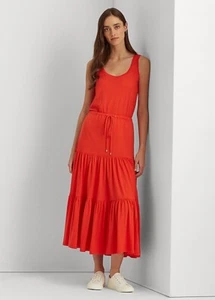 Nuevo con etiquetas Vestido Ralph Lauren Jersey Sin Mangas Talla 12 - Imagen 1 de 5
