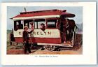 Denver Colorado Co Postcard Cherrelyn Horse Car And Passengers C1905's Antique