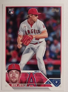 2023 Topps Update Series - #US195 - Ben Joyce - Anaheim Angels - RC