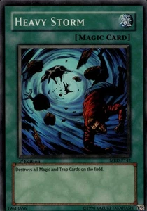 Heavy Storm 1st Ed EU Print Super MRD-E142 Yu-Gi-Oh! - Foto 1 di 2