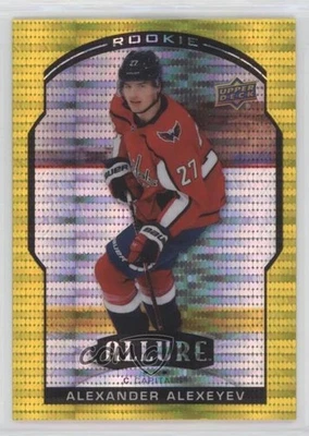 2020-21 Upper Deck Allure Rookie Yellow Taxi Alexander Alexeyev #86 Rookie RC - Image 1 of 2