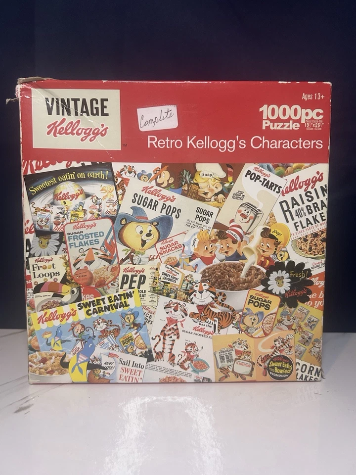 复古 Kellogg's 1000 件拼图 "Retro Kellogg's 人物" — 第 1/3 张图片